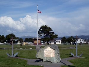 Picture of memorial at Brother Jonathan Park